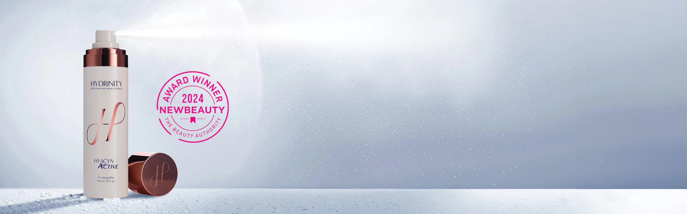 <p>2024 New Beauty Award Winner for <strong>Best Facial Purifying Mist</strong></p>